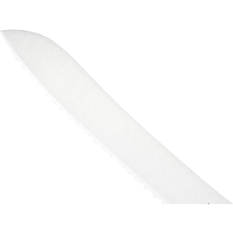 Mercer Culinary M23890GR Millennia Colors 9 Inch Offset Wavy Edge Bread Knife, Green