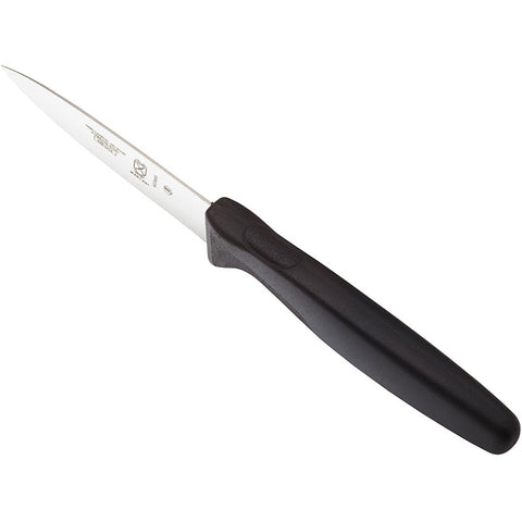 Mercer Culinary M23900P Millennia 3-Inch Slim Paring Knife, Black Handle