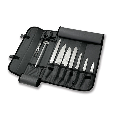Mercer Culinary M30110M 10-Pocket Knife Case, Black