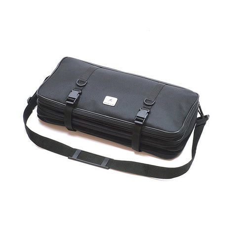 Mercer Culinary M30429M Triple-Zip 21-Pocket Knife Case