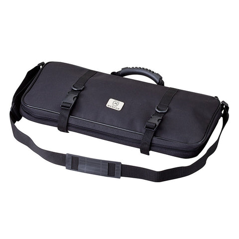 Mercer Culinary M30512M Single Zip Knife Case, 12 Pockets, Black