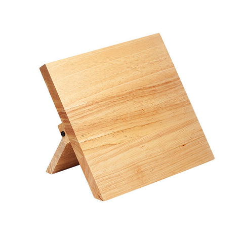 Mercer Culinary M30720 9 1/2" x 8 5/8" Rubberwood Magnetic Knife Board