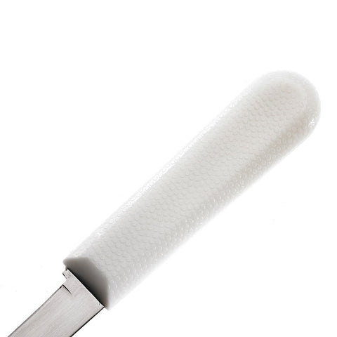Mercer Culinary M33026A 3.25 Inch Clam Knife with White Polypropylene Handle