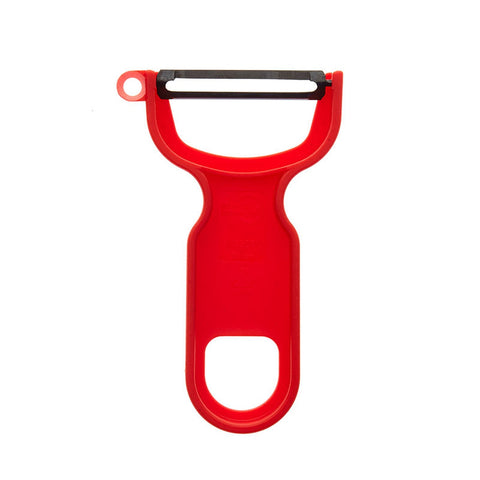 Mercer Culinary M33071RDB 4-Inch Red Handle Y Peeler