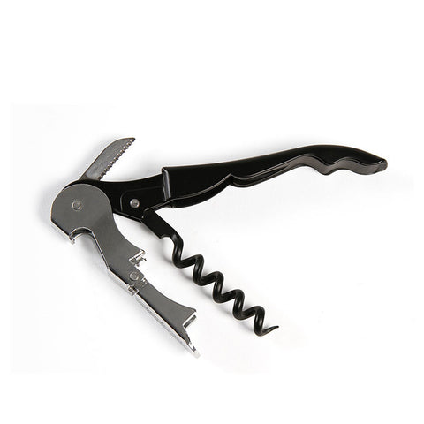Mercer Culinary M33082 Waiter's Corkscrew with Black Handle