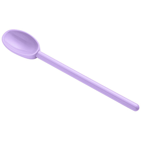 Mercer Culinary M33182PU Hell's Tools 11-7/8" Purple Allergen-Free High Temperature Mixing Spoon