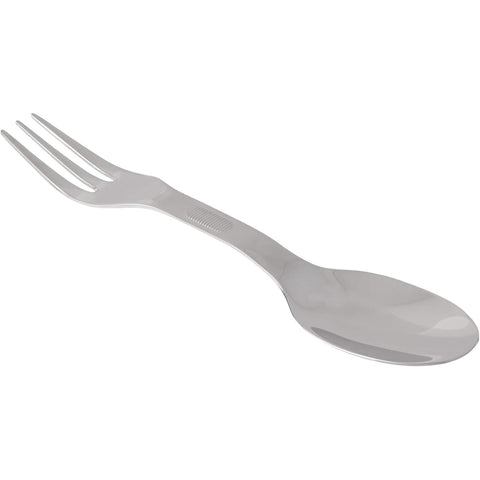 Mercer Culinary M33920 - 6-5/8" Stainless Steel Tasting Spoon/Fork