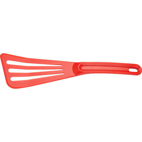 Mercer Culinary M35110RD Hell's Tools 12" Red High Temperature Slotted Spatula