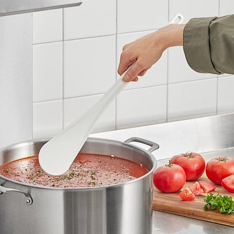 Mercer Culinary M35125 Hell's Tools 19 3/4 Inch White High Temperature Spootensil