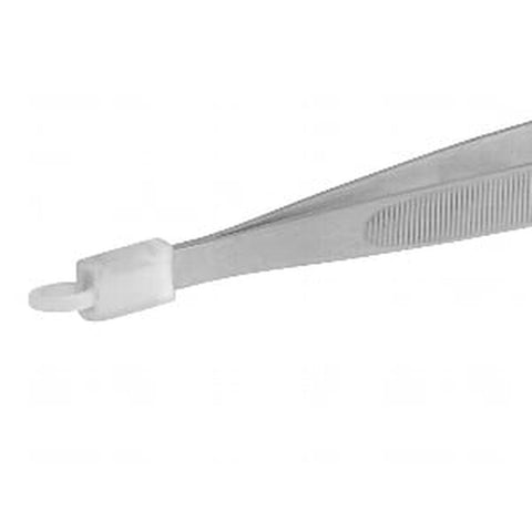 Mercer Culinary M35133 11-3/4" Curved Precision Plating Tongs
