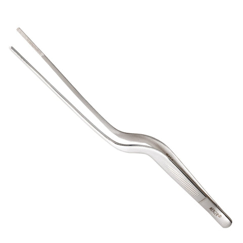 Mercer Culinary M35137 7-7/8" Double Offset Precision Plating Tongs