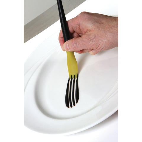 Mercer Culinary M35605 3mm Lancet Arch Silicone Plating Brush