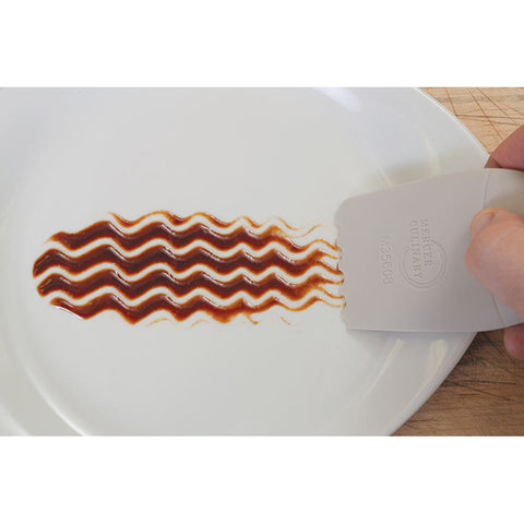 Mercer Culinary M35608 Silicone Plating Wedge, 5mm Round Arch