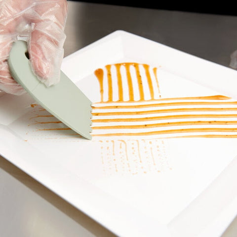 Mercer Culinary M35613 5mm Square Notch Silicone Wedge Plating Tool