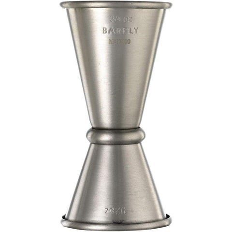 Mercer Culinary Barfly M37000 Japanese Style Jigger, 1/2 oz x 3/4 oz, Stainless Steel