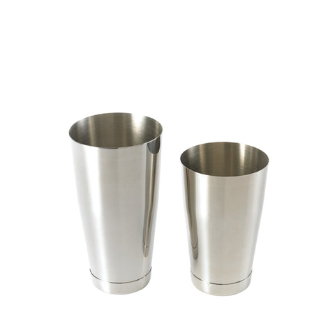 Mercer Culinary M37009 Barfly 28 oz. & 18 oz. Stainless Steel 2-Piece Boston Cocktail Shaker Tin Set
