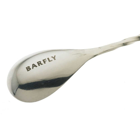 Mercer Culinary Barfly M37015 12 3/8" Stainless Steel Bar Spoon with Fork End