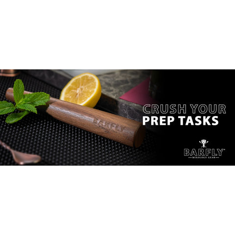 Mercer Culinary M37022 Barfly Composite Muddler, 8 1/4"