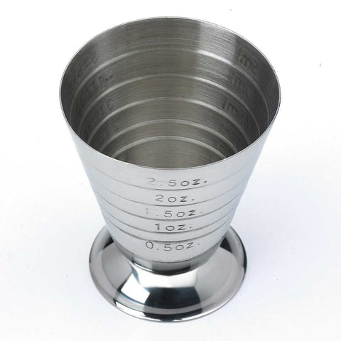 Mercer Culinary M37069CP Barfly Copper Plated Bar Measuring Cup, 2.5 oz
