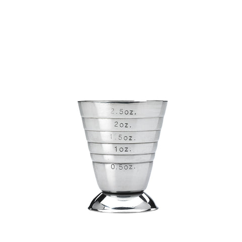 Mercer Culinary M37069CP Barfly Copper Plated Bar Measuring Cup, 2.5 oz