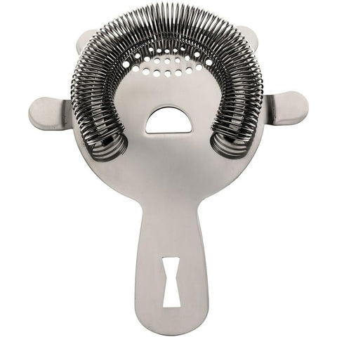 Mercer Culinary M37071 Barfly Heavy-Duty 4-Prong Spring Bar Strainer, Stainless Steel
