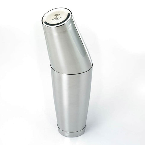 Mercer Culinary M37082 Barfly The Double 28 oz & 18 oz 2-Piece Heavy Weight Stainless Steel Shaker Tin Set