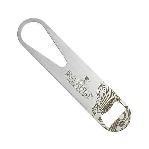 Mercer Culinary M37122 Barfly 7" Stainless Steel Speed Bottle Opener