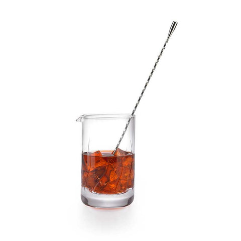 Mercer Culinary M37173 Barfly 17 oz. Mixing Glass with Pouring Spout
