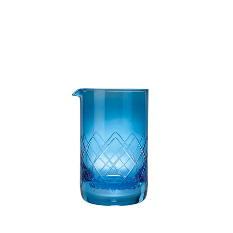 Mercer Culinary M37177BL Barfly 17 oz. Blue Mixing Glass