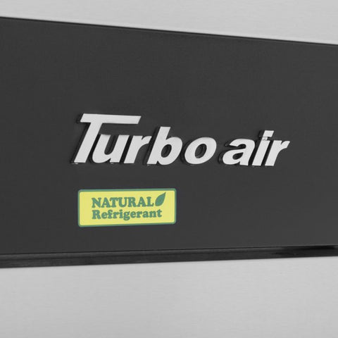 Turbo Air M3F47-4-N Two-Section Solid Half Door Reach-In Freezer, 42.1 Cu. Ft.
