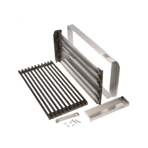Rocky Mountain Cookware MB12-8 Add-On Broiler Top for 2-Burner Ranges with Grease Cup