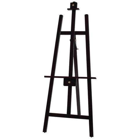 Winco MBBE-3 Premium Tripod Display Easel, Mahogany
