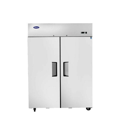 Atosa MBF8005GR Top Mount Two-Door Reach-In Refrigerator, 43.2 Cu. Ft.