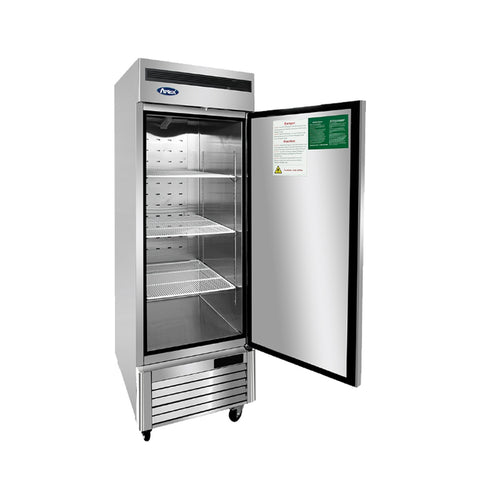 Atosa MBF8501GR Bottom Mount 1-Door Solid Door Reach-In Freezer