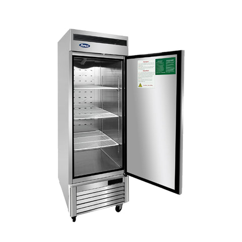 Atosa MBF8505GR Bottom Mount One-Door Reach-In Refrigerator