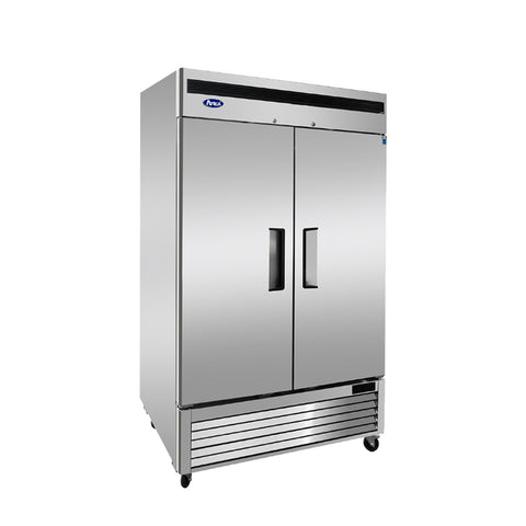 Atosa MBF8507GR Bottom Mount Two-Door Reach-In Refrigerator