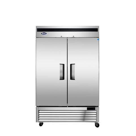 Atosa MBF8507GR Bottom Mount Two-Door Reach-In Refrigerator