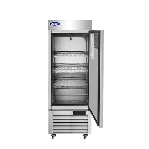 Atosa MBF8520GR Bottom Mount One Door Low Height Reach-In Freezer, 8.3 cu. ft.