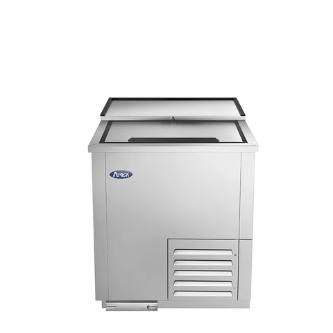Atosa MBGF24GR 24" Slide Top Glass Froster, 5 Cu. Ft.