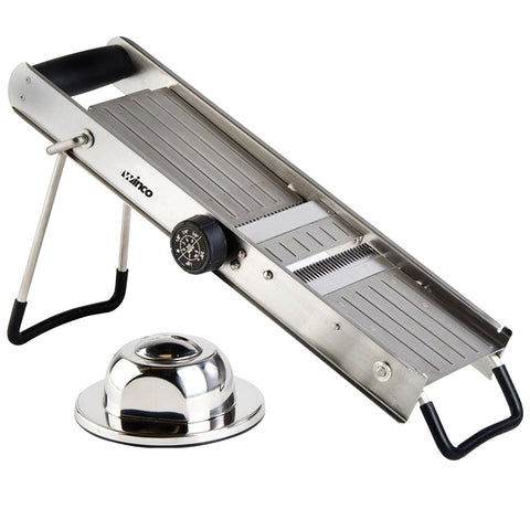 Winco MDL-18 Mandoline Slicer Set with Built-In Blades