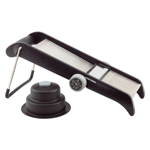 Winco MDL-4P Mandoline Slicer Set with Built-In Blades