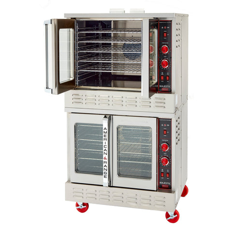 American Range ME-2 Double-Deck Bakery-Depth Electric Convection Oven