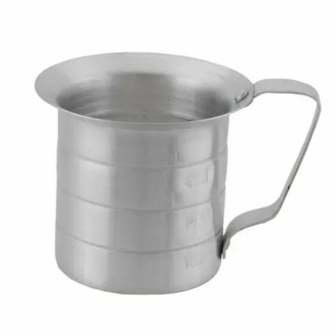 Libertyware MEA05 Aluminum Liquid Measuring Cup, 1/2 Qt.