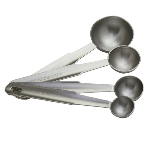 Libertyware MEASPHD Heavy Duty Stainless Steel Measuring Spoon Set, 4-Piece