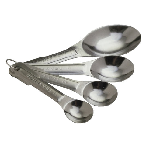 Libertyware MEASP Measuring Spoon Set Standard Duty, Stainless Steel
