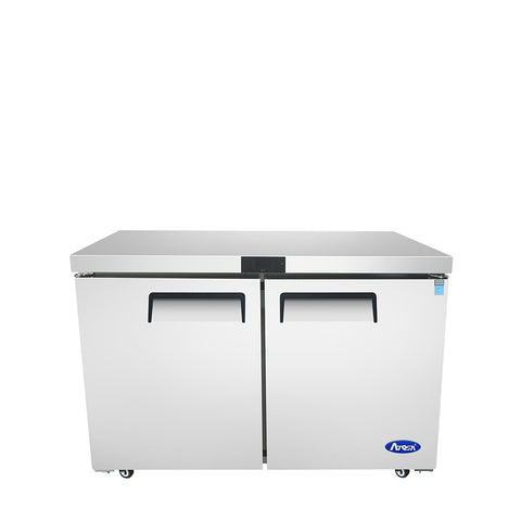 Atosa MGF8402GR 48" Two-Door Undercounter Refrigerator