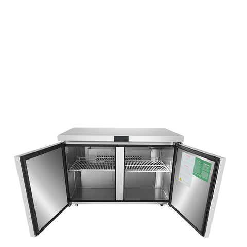 Atosa MGF8402GR 48" Two-Door Undercounter Refrigerator