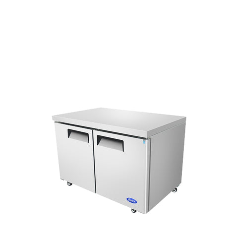 Atosa MGF8402GR 48" Two-Door Undercounter Refrigerator