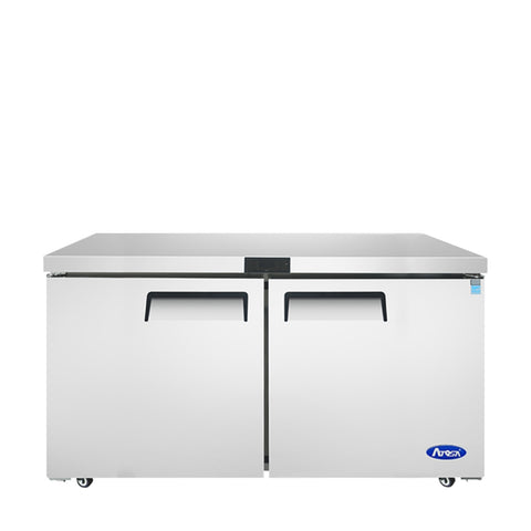 Atosa MGF8407GR 60" Two-Section Undercounter Freezer