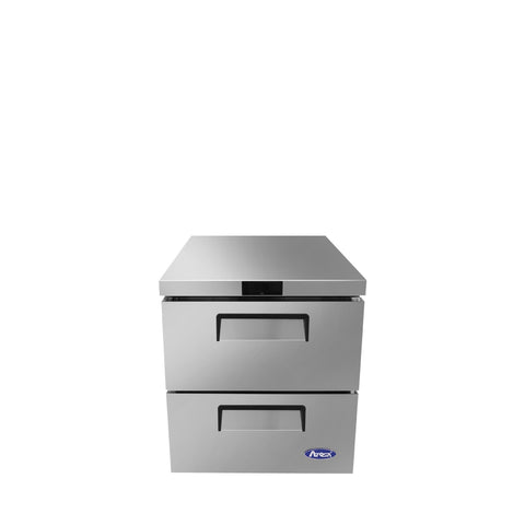 Atosa USA, Inc. MGF8415GR 27 in Two-Drawer Undercounter Refrigerator